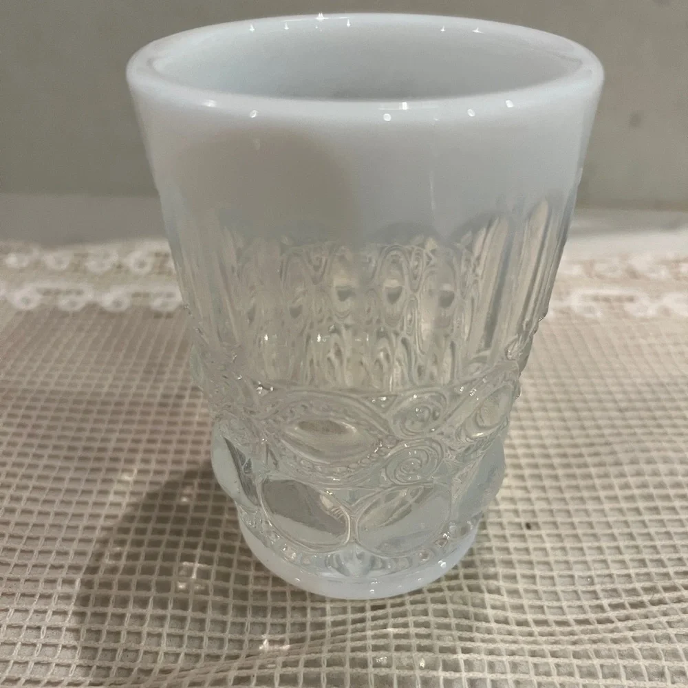 Mosser glass tumbler glass. In lovely Condition